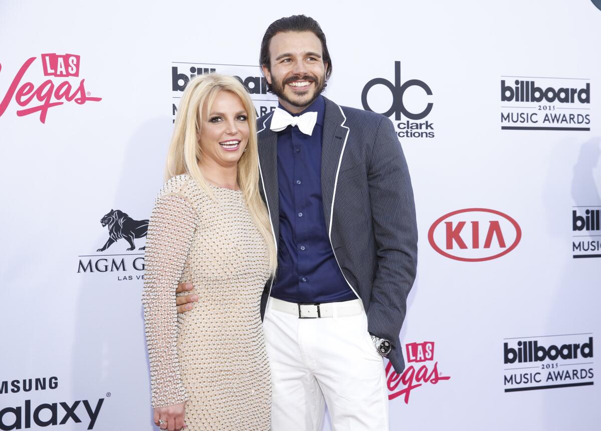 Britney Spears and writer-producer Charlie Ebersol have reportedly called it quits.