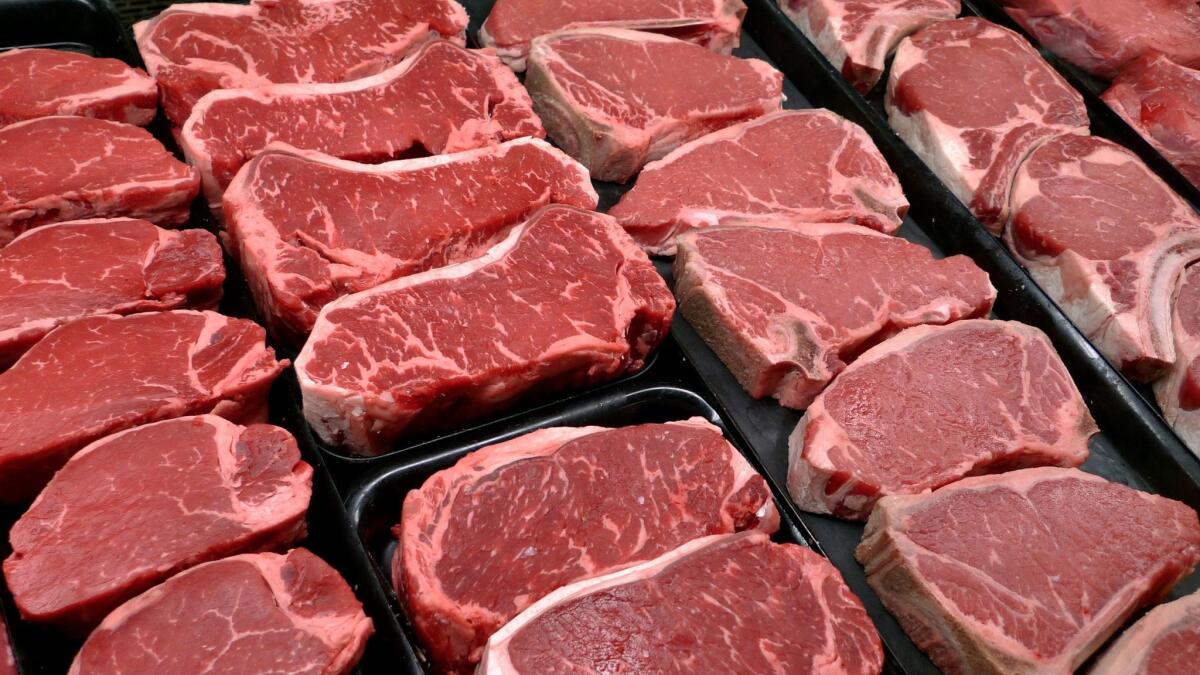 Red meat is rich in iron. (J. Scott Applewhite / AP)