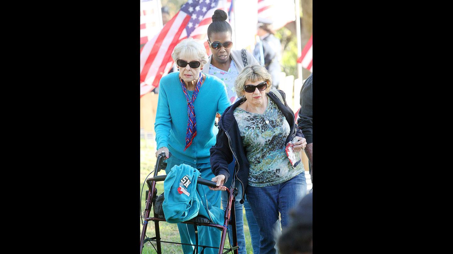 Photo Gallery: Veteran's Day event at Two Strike Park in La Crescenta