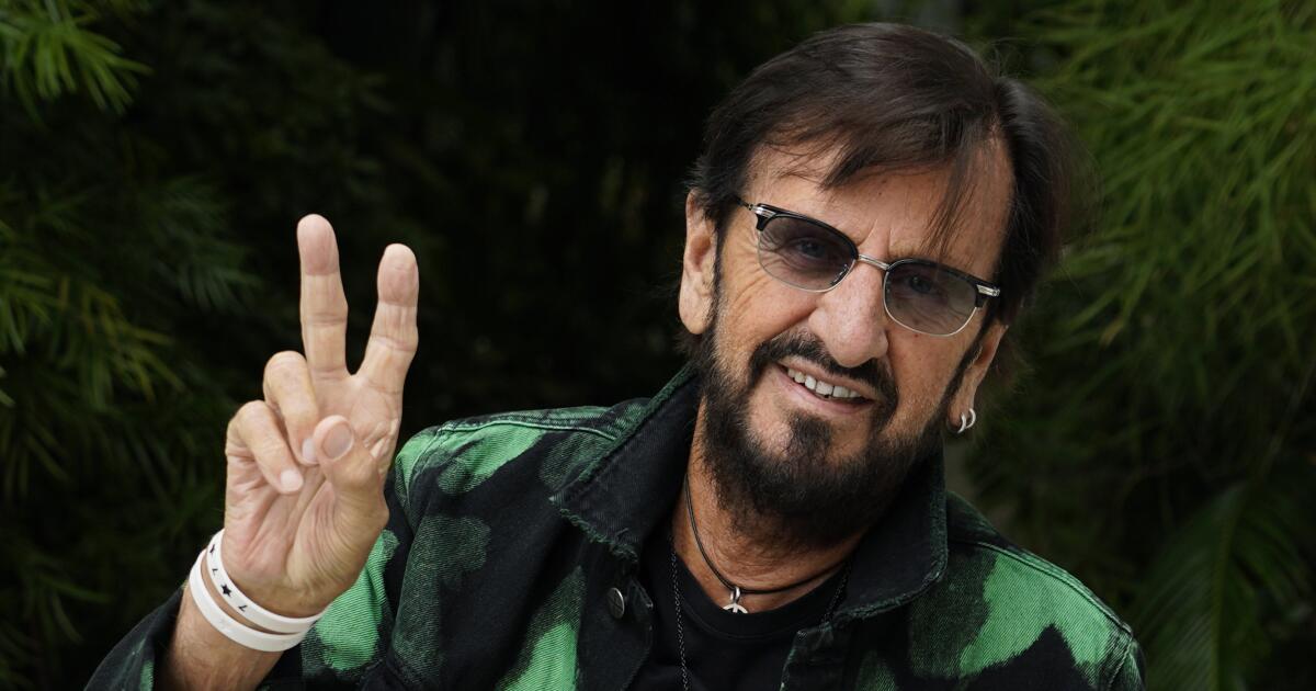 Ringo Starr shares a health update, cancels end of U.S. tour - Los Angeles  Times