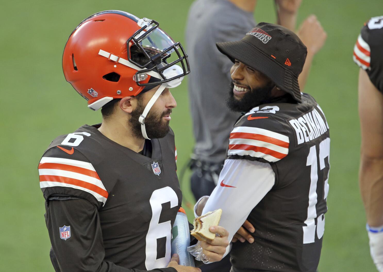 Disconnect: Mayfield to OBJ still not clicking for Browns - The San Diego  Union-Tribune