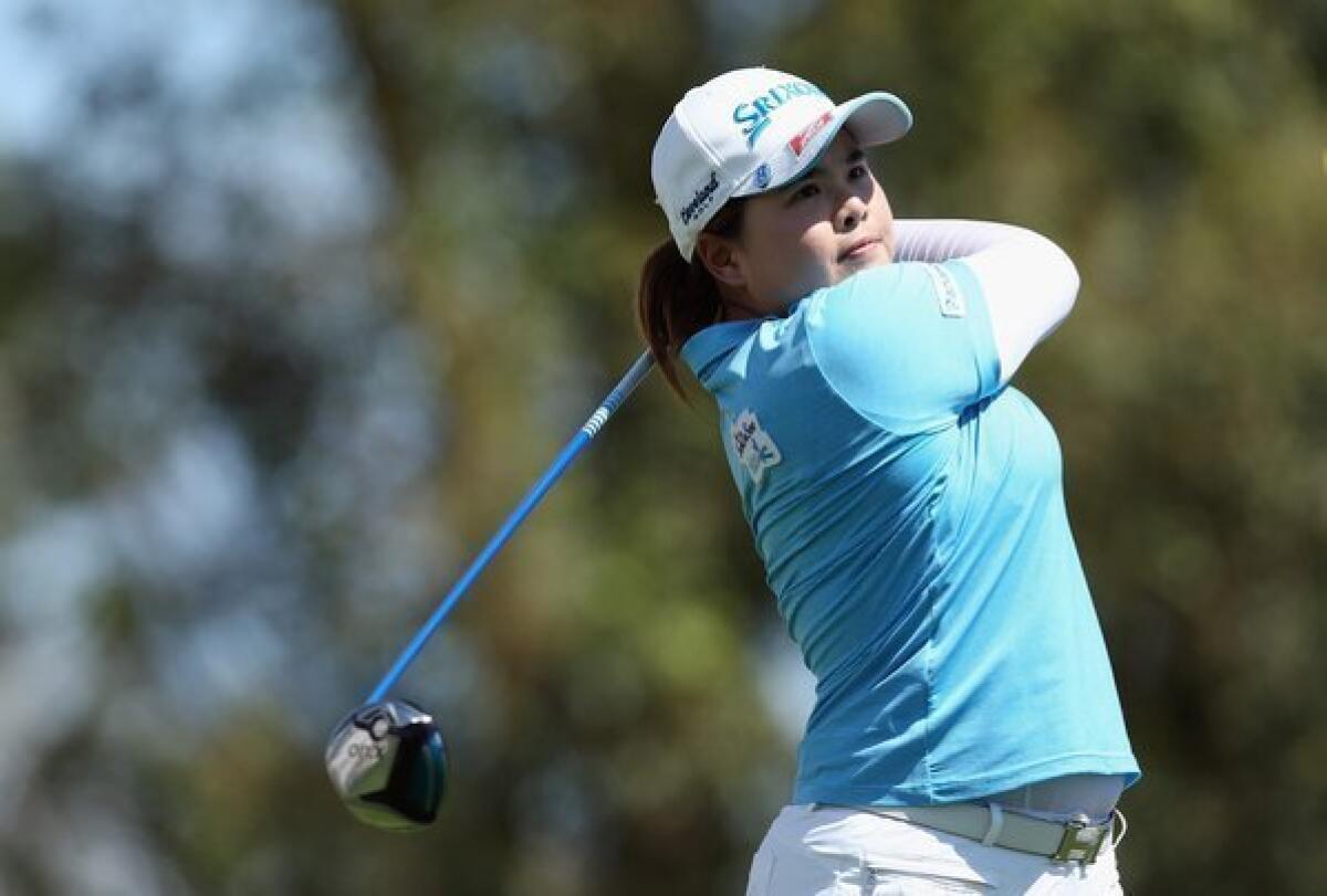 South Korea's Inbee Park, who has never finished higher than ninth at the Kraft Nabisco Championship, has a three-stroke leading going into the final round.