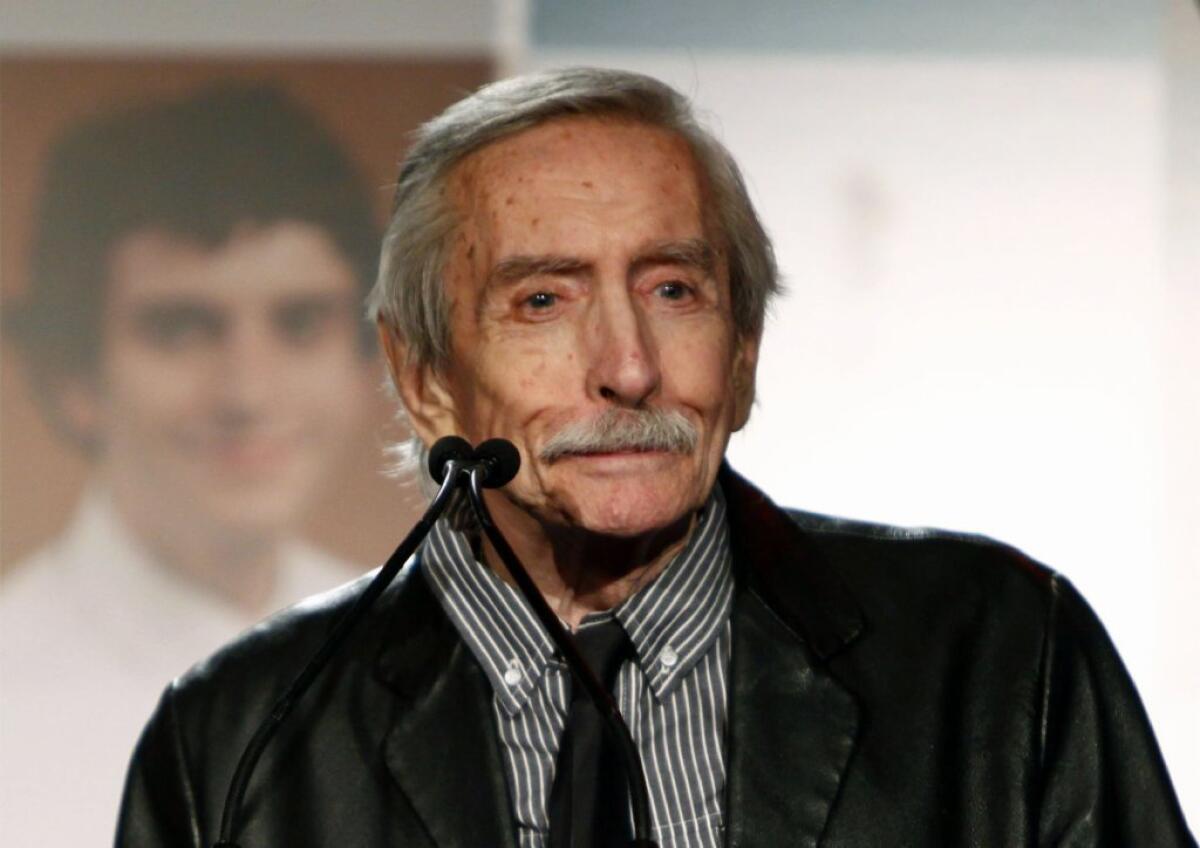 Edward Albee takes part in the Point Foundation Honors New York Gala in New York.