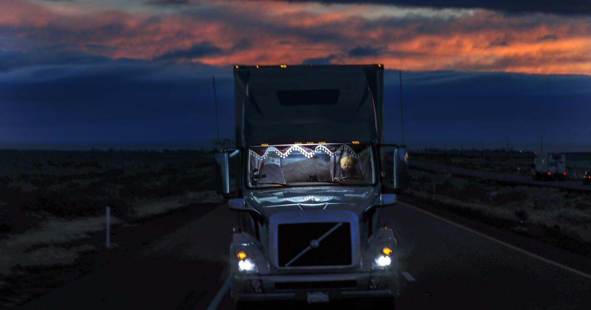 Sikh drivers are transforming U.S. trucking. Take a ride along the