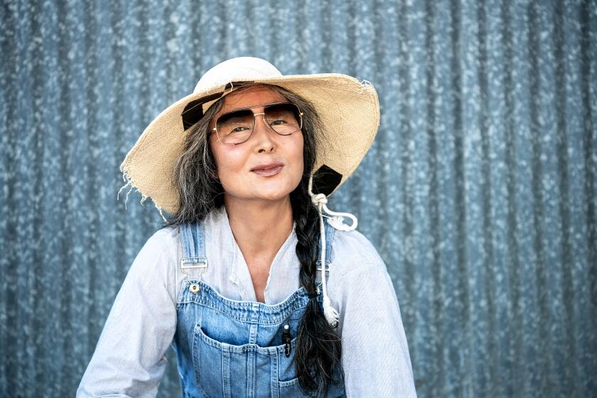 SOUTH DOS PALOS, CA - JULY 14: Portrait of Robin Koda, proprietor of Koda Farms on Thursday, July 14, 2022 in South Dos Palos, CA. Koda Farms played an integral role in the spread of sushi in Los Angeles in the 1960s. (Mariah Tauger / Los Angeles Times)