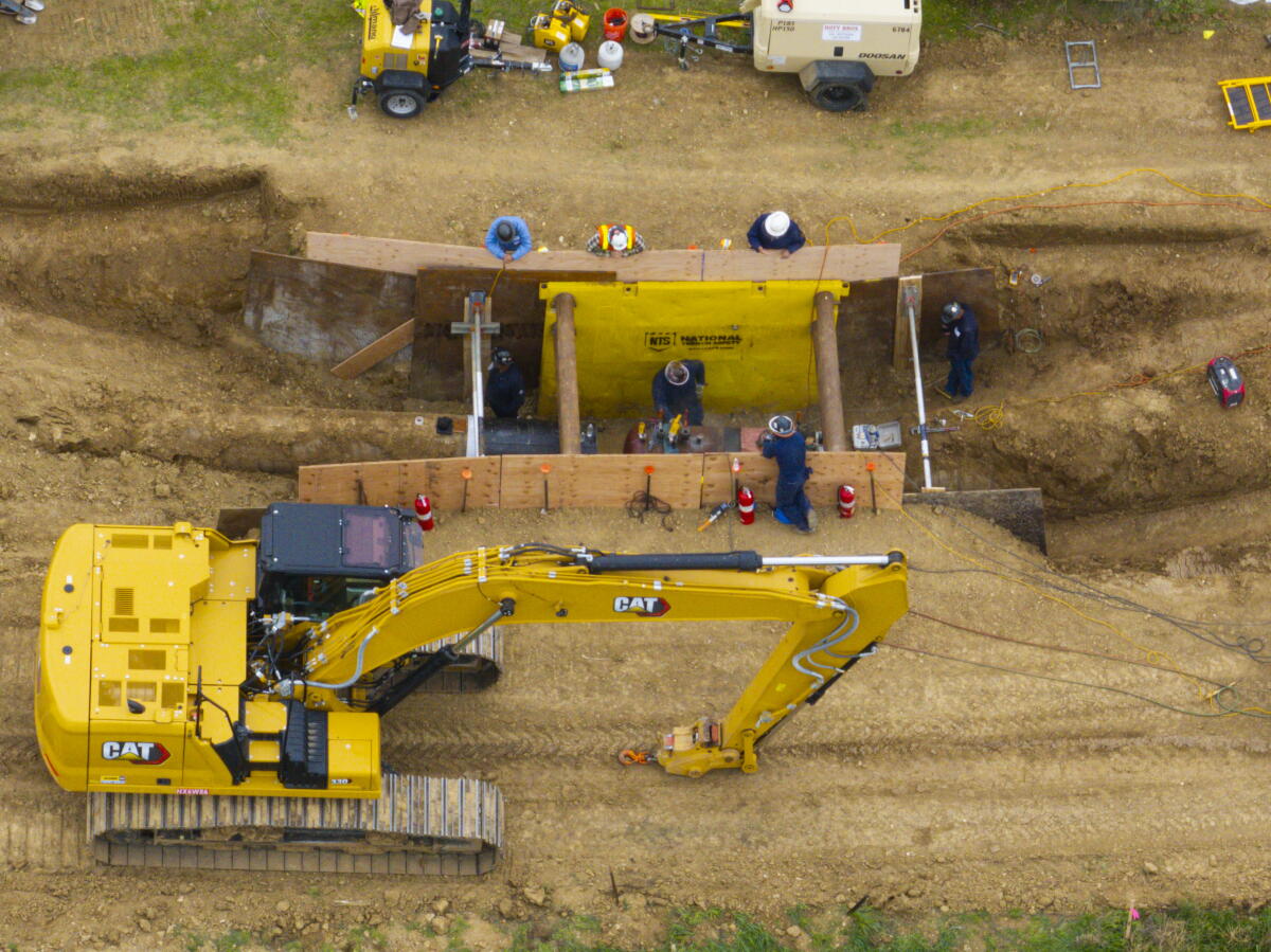Gas Line Roto Heavy rains likely triggered gas line rupture near 5 Freeway - Los ...