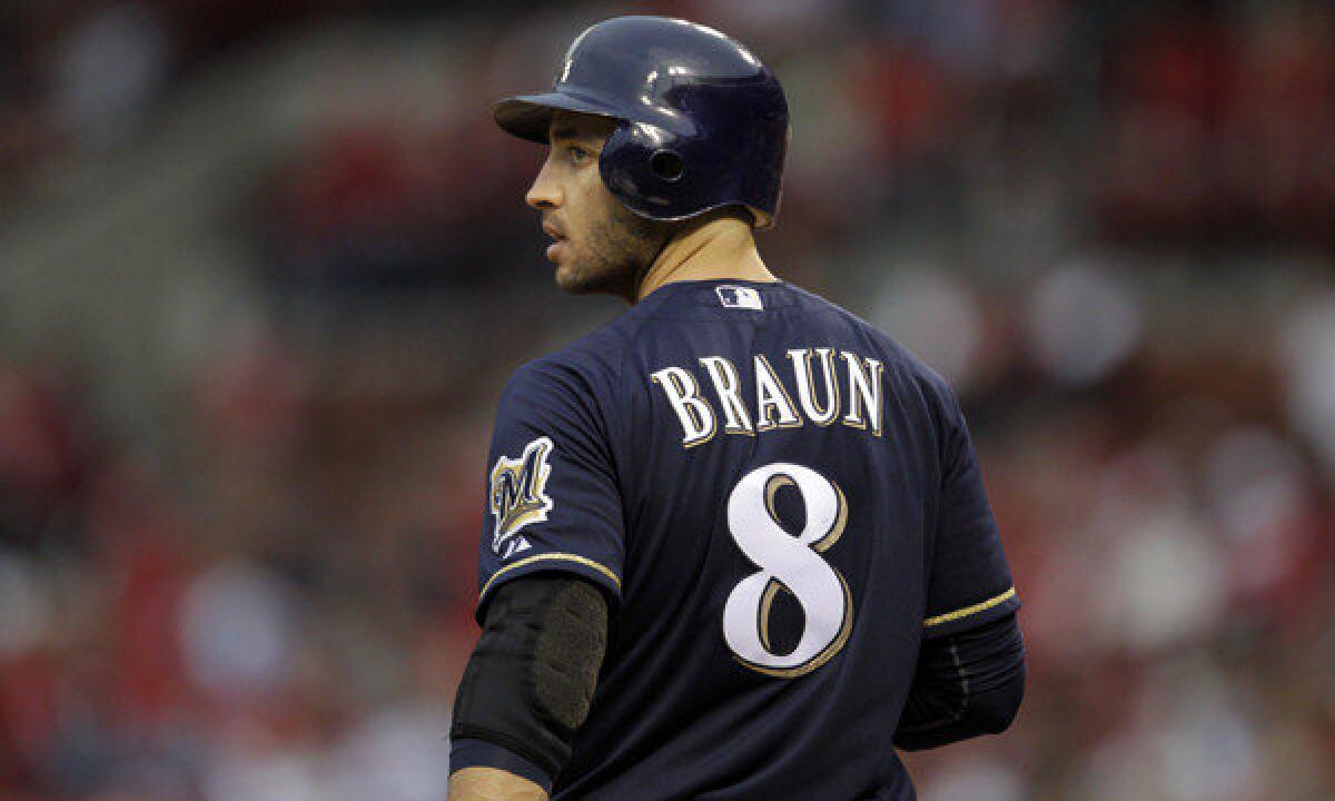 Milwaukee Brewers outfielder Ryan Braun is suspended for the rest of the season for violating Major League Baseball's drug policy.