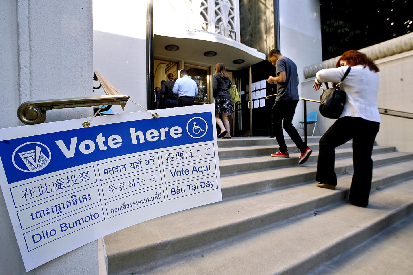 Photo Gallery: General election day photos