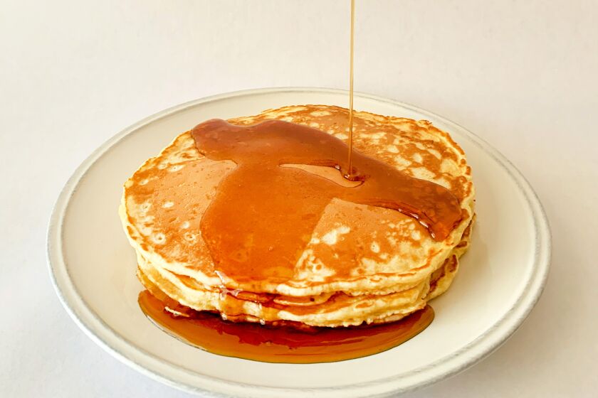 LOS ANGELES, CA., April 23, 2020) How to boil water -Pancakes April 24, 2020 (Ben Mims/ Los Angeles Times)