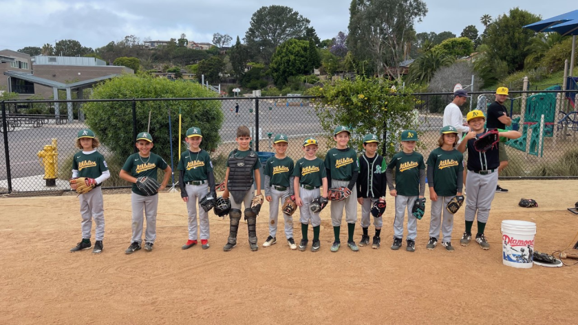 Solana Beach Little League team one