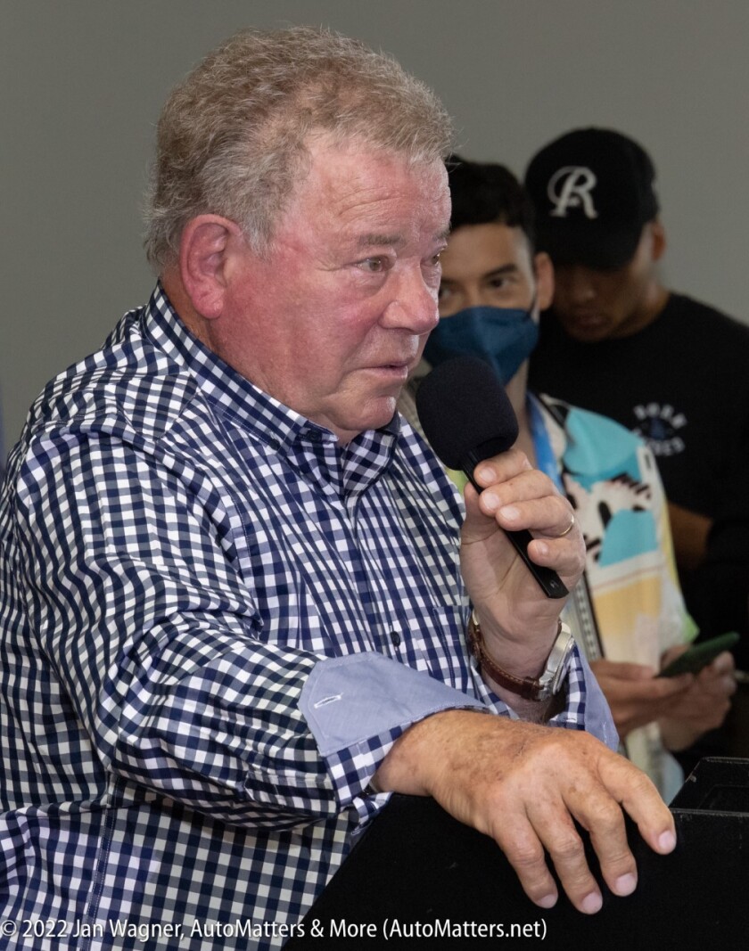 William Shatner speaking