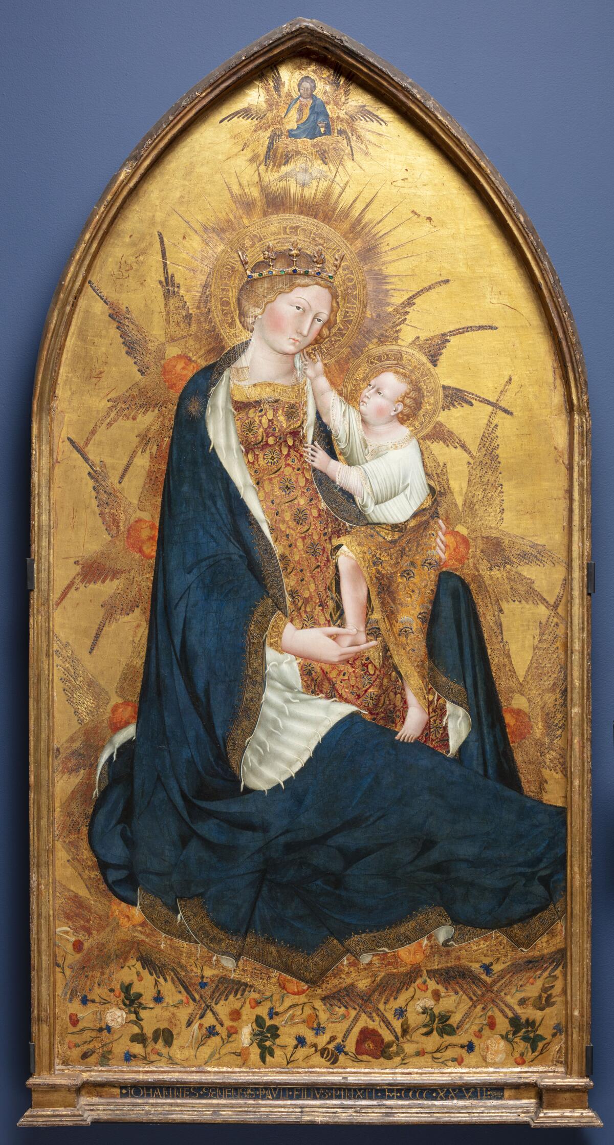 Giovanni di Paolo, "Branchini Madonna,"