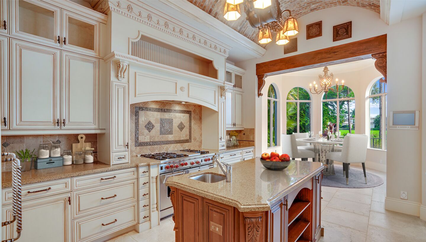 The kitchen.