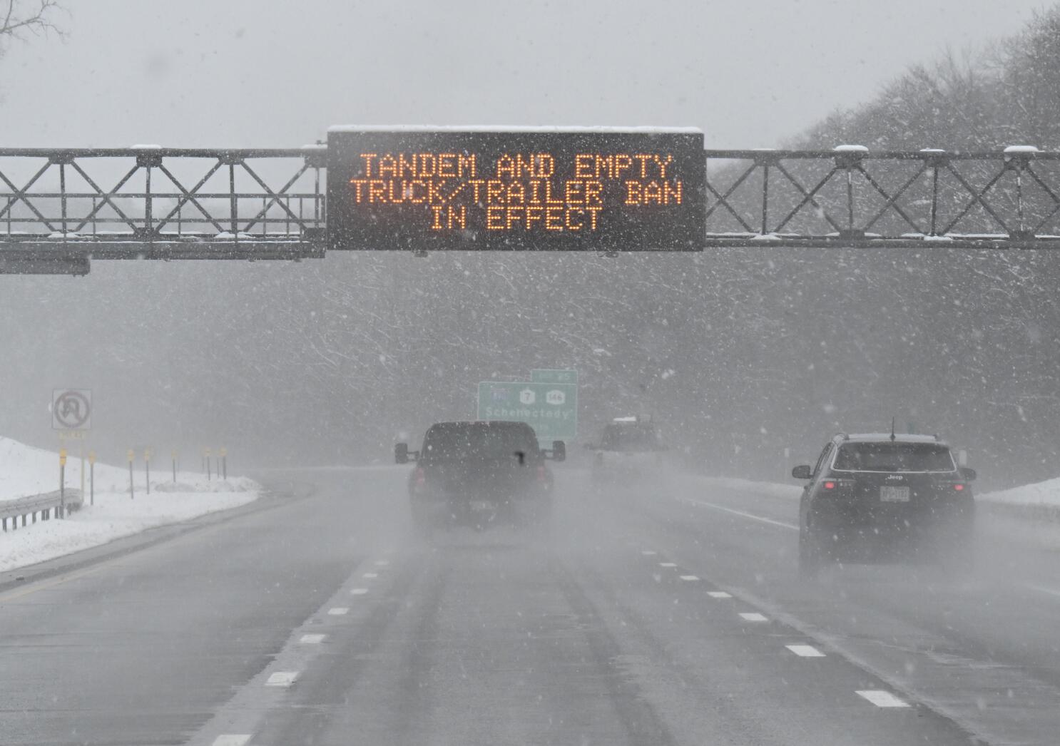 Nieve en Florida, frío récord en el Sur y la tormenta avanza