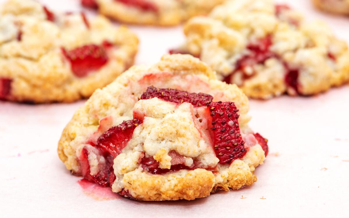 Strawberry Shortcake Cookies