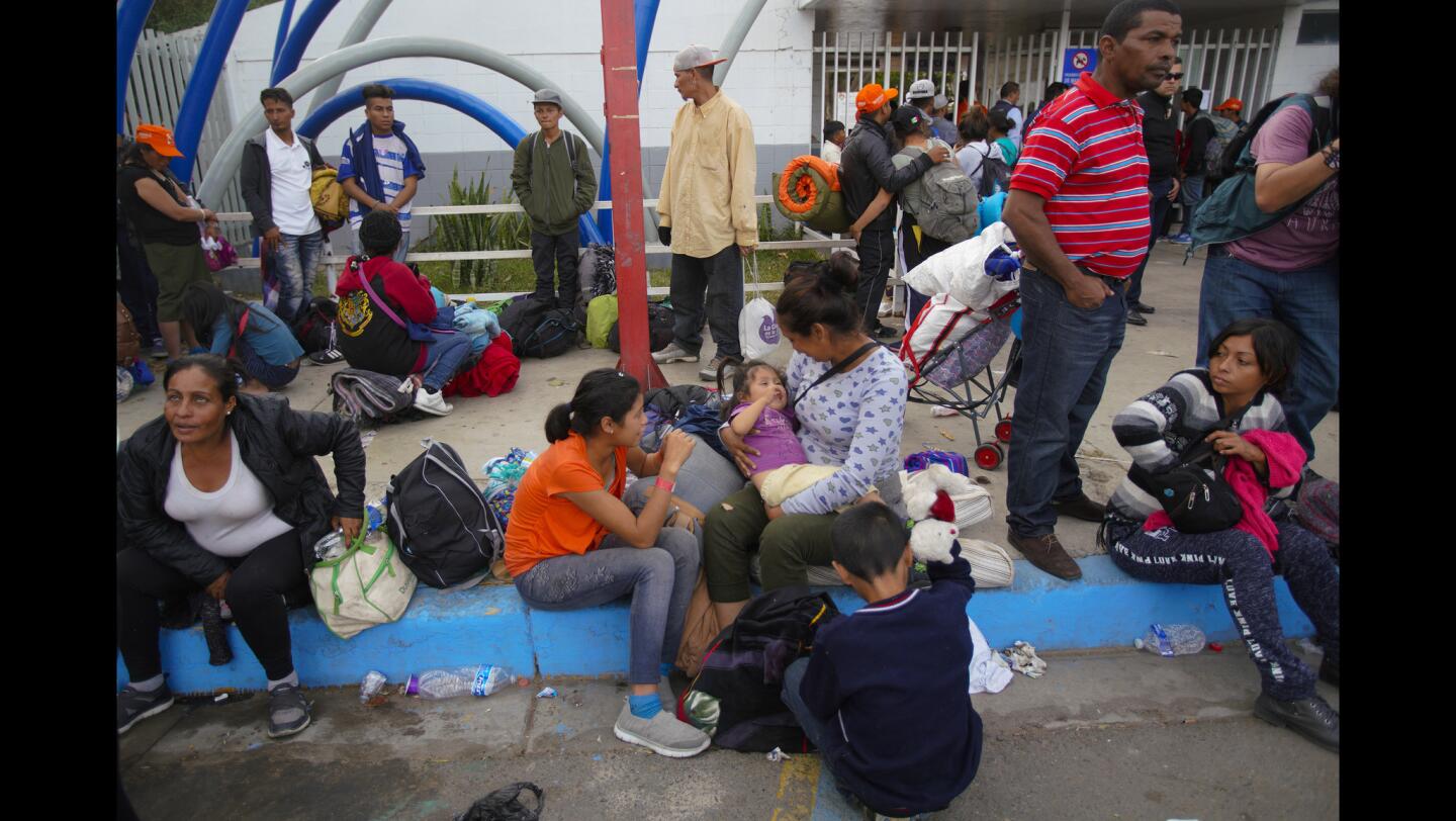 Central American migrant caravan Day-3