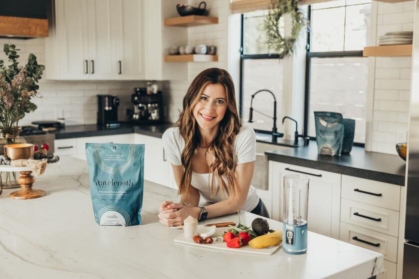 La Jolla resident Jessica Price is the creator and founder of Wavelength protein supplement.