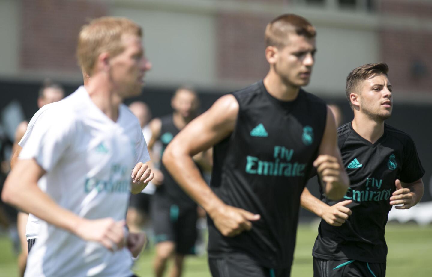 ENTRENAMIENTO DEL REAL MADRID EN EE.UU. PREVIO A COPA INTERNACIONAL DE CAMPEONES