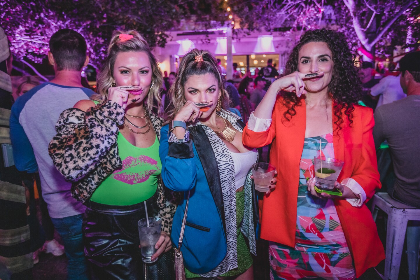 Photos from the SDFD Mustache Bash in Pacific Beach on 11.4.21.