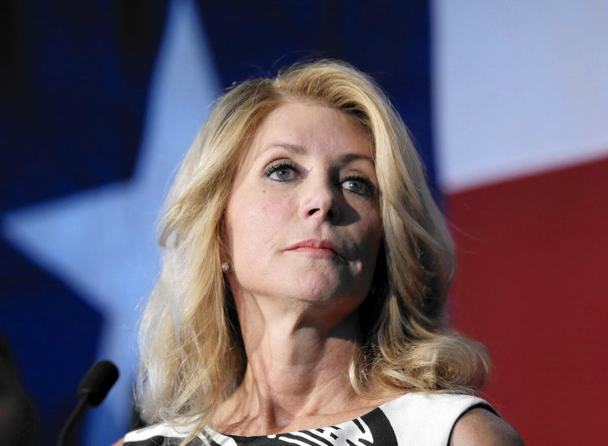 Texas Democrat Wendy Davis faces a steeply uphill race for governor against state Atty. Gen. Greg Abbott.