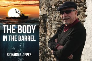 Author Richard G. Opper and his new book, "The Body in the Barrel"