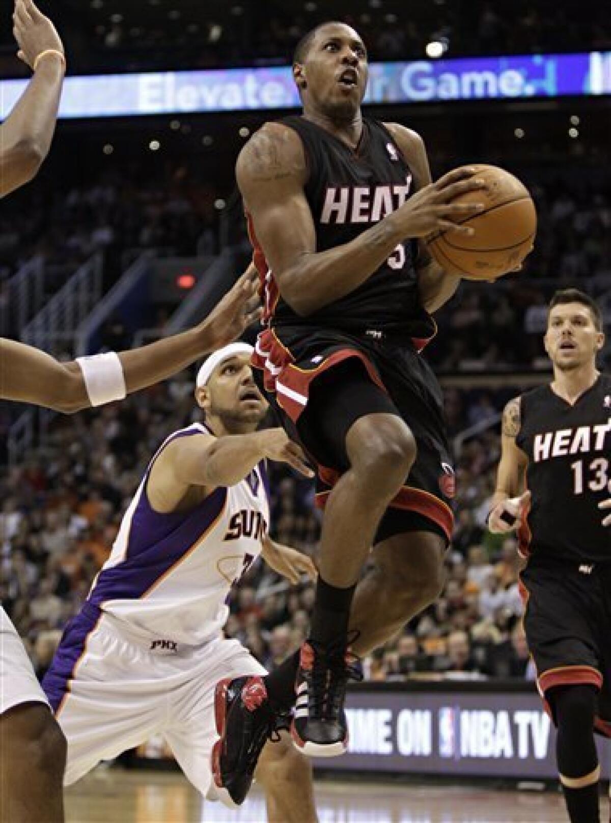 James, Bosh lead Heat to 95-83 win over Suns - The San Diego Union