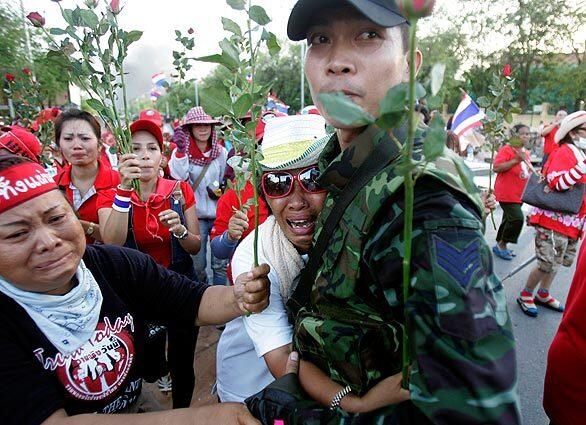 State of emergency in Thailand - hug
