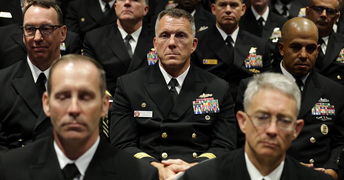 Contributor: Do our navy leaders have the spine to disobey unlawful orders? Contributor: Do our navy leaders have the spine to disobey unlawful orders?