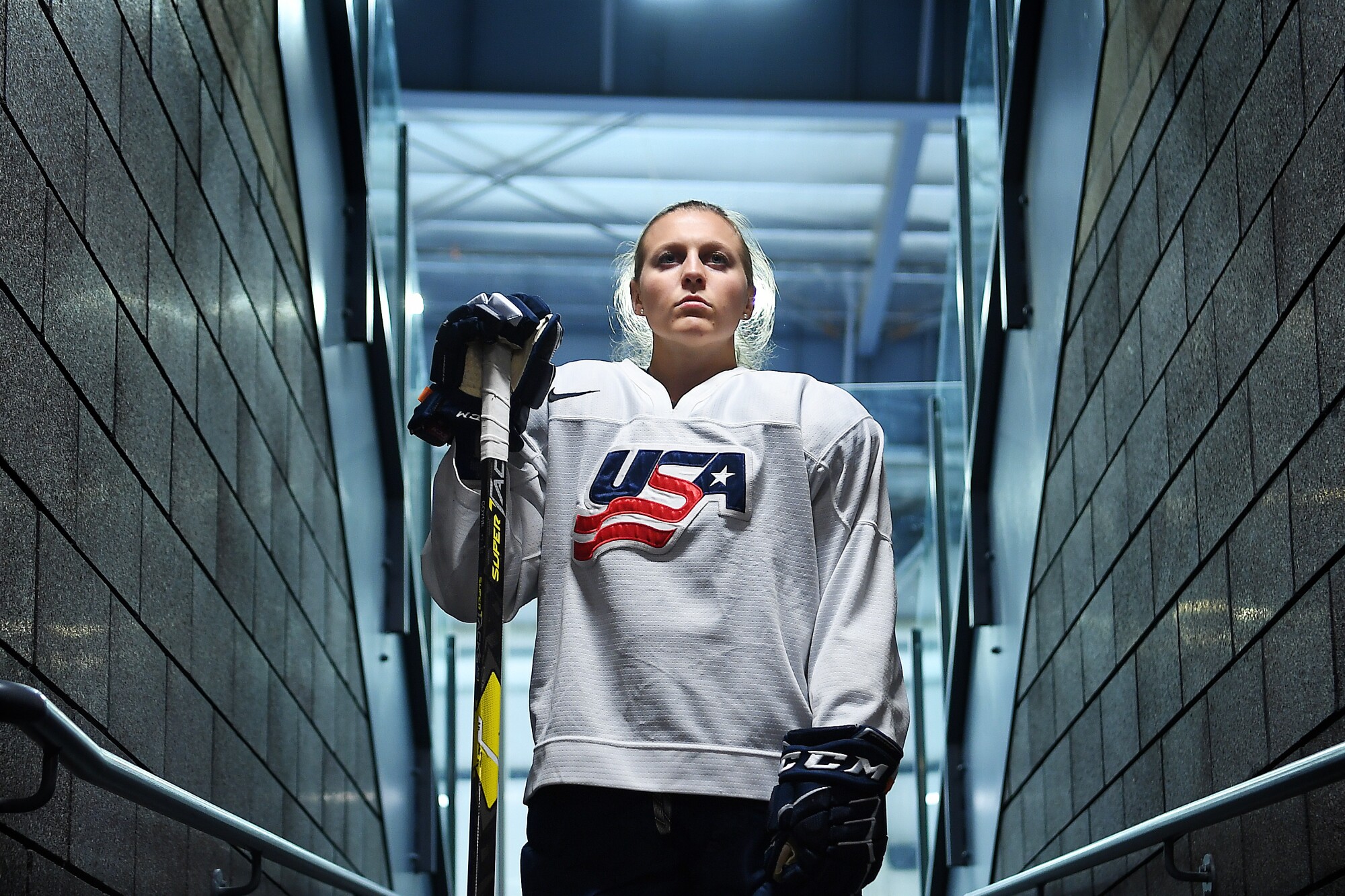 Kendall Coyne Schofield has won two medals at the Olympics as a member of the U.S. women's hockey team.