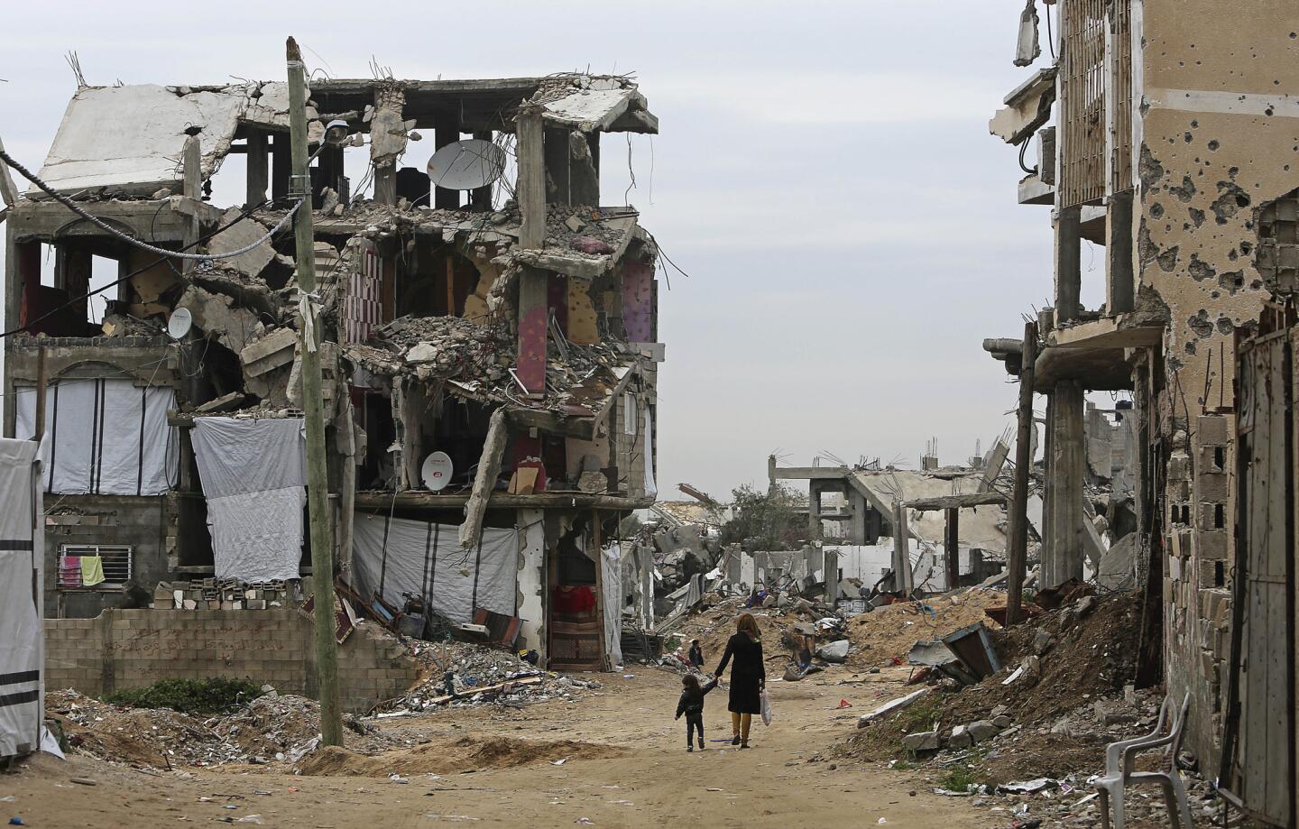 Gaza in ruins
