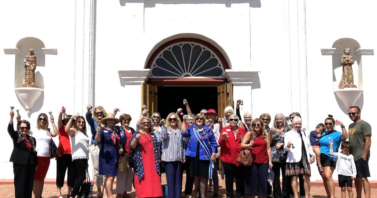 Daughters of American Revolution ring bells at historic mission to mark Constitution Week ...community events
