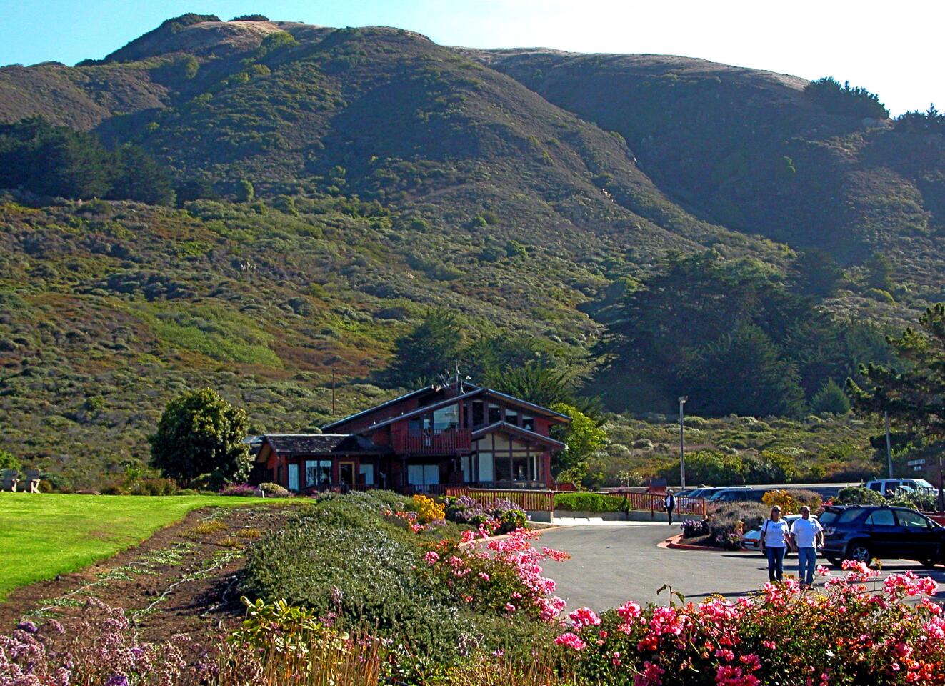 The 17-acre Ragged Point Inn & Resort sits at the south end of the Big Sur coast, about an hour's drive from San Luis Obispo. Founded in the late 1950s by Wiley and Mildred Ramey, the inn began as a two-room motel on a lonely stretch of highway.
