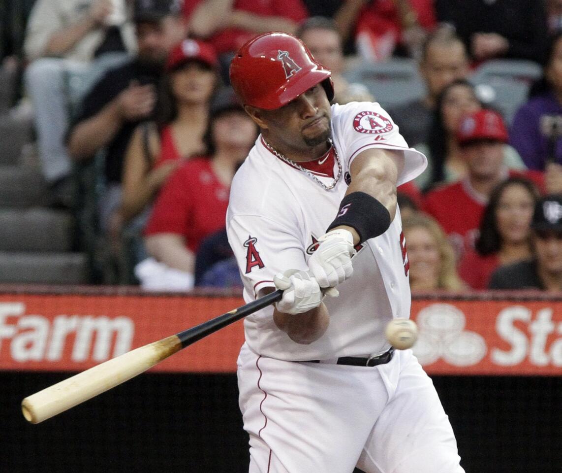 Albert Pujols by the numbers