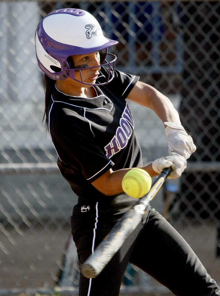 Photo Gallery: Hoover High vs. Crescenta Valley High softball