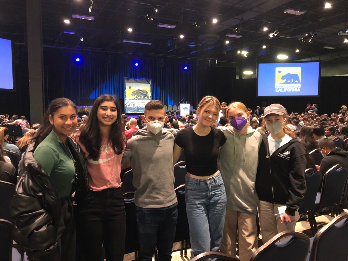 Rhoades School students participated in the National History Day-California competition at regional and state level.
