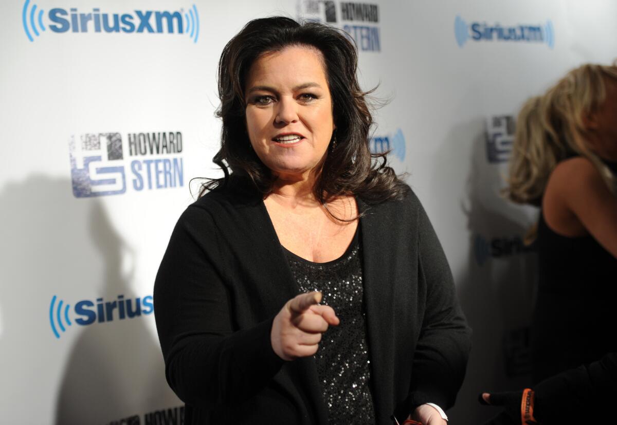 Rosie O'Donnell attends "Howard Stern's Birthday Bash," presented by SiriusXM in New York in January. Rosie could be the last Celebrity-with-a-capital-C to snag a seat at "The View."