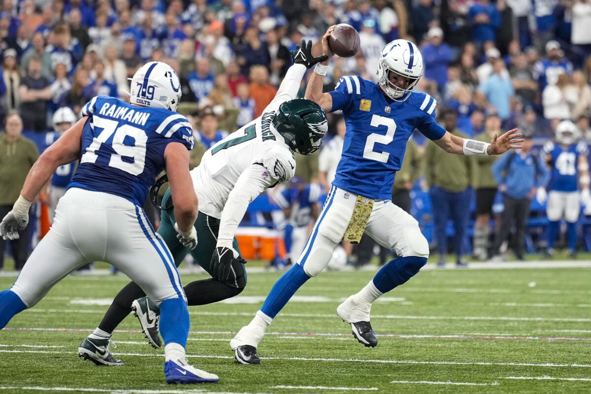 New coach Saturday can't solve familiar problems for Colts - The