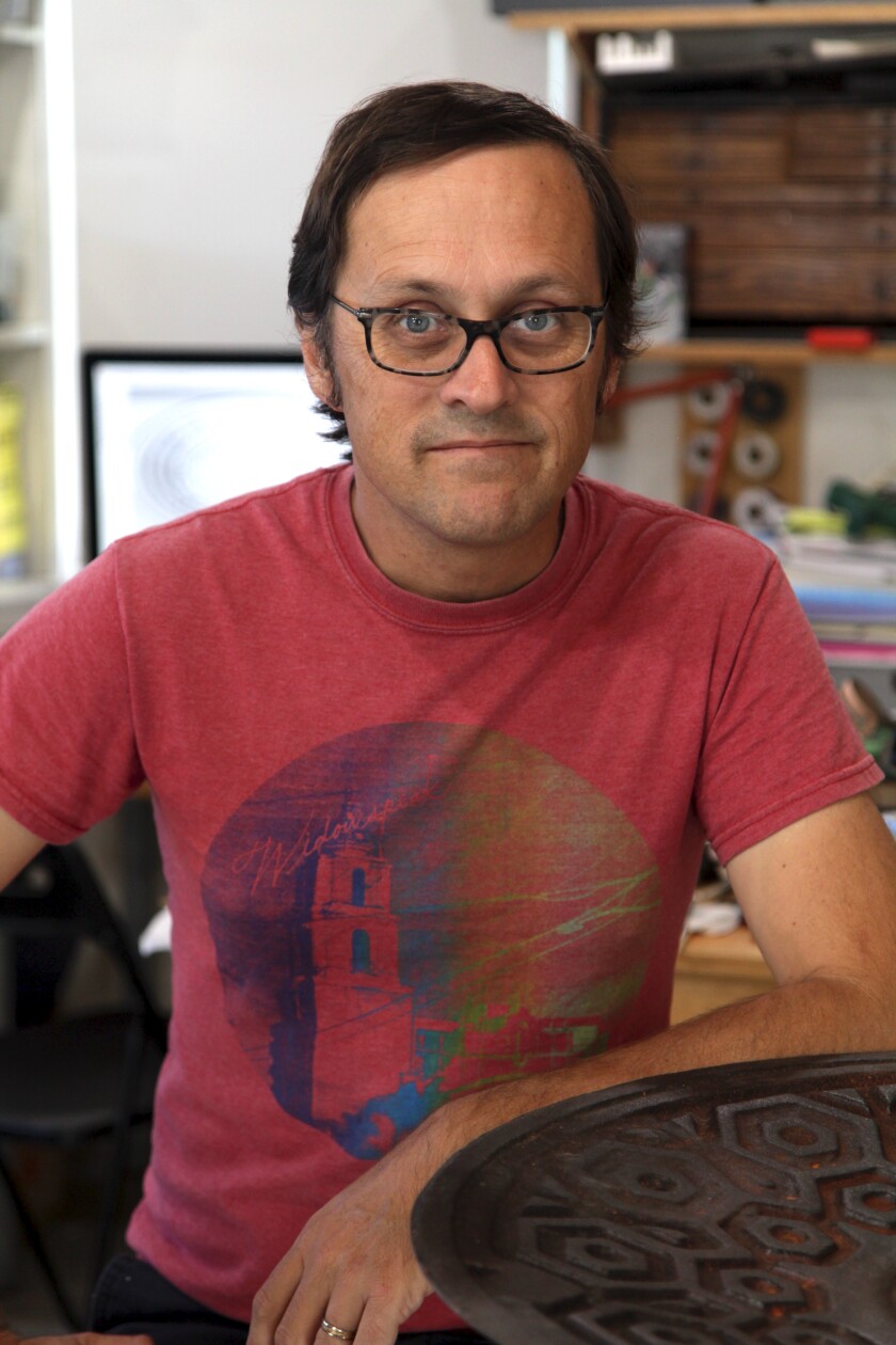 Sculptor and installation artist Matthew Hebert is an associate professor of art at San Diego State University.