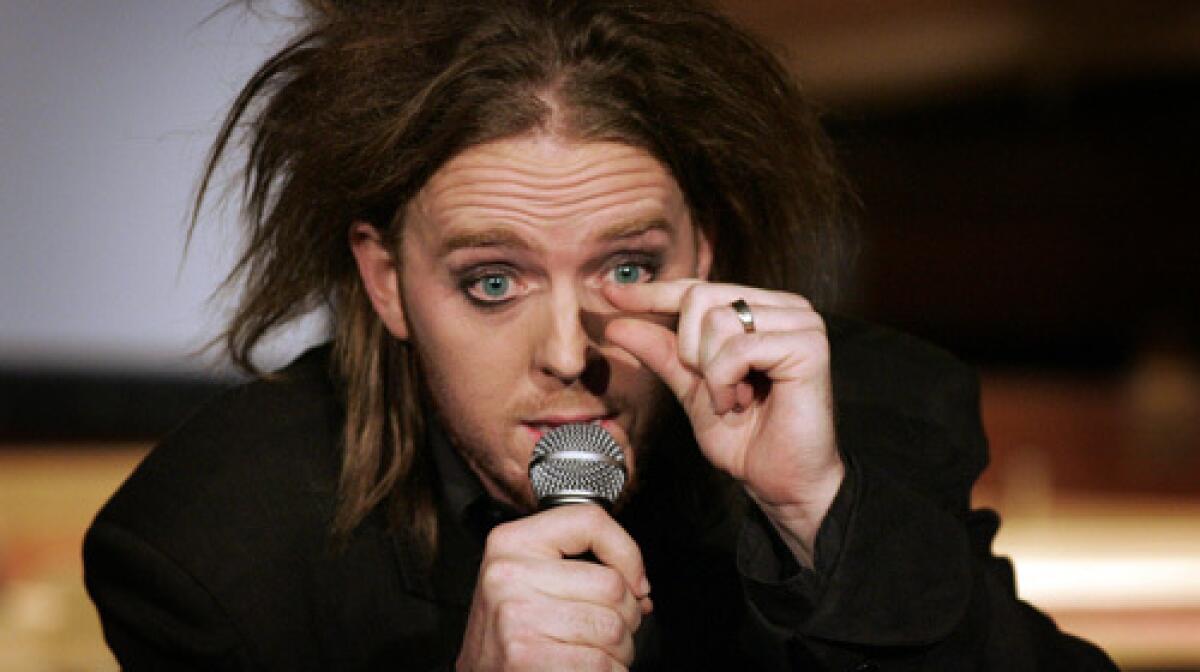 "I want to be respected enough to be able to make creative choices," comedian Tim Minchin said. "That's what everyone says in the beginning of their career, and then they get their first Jacuzzi."