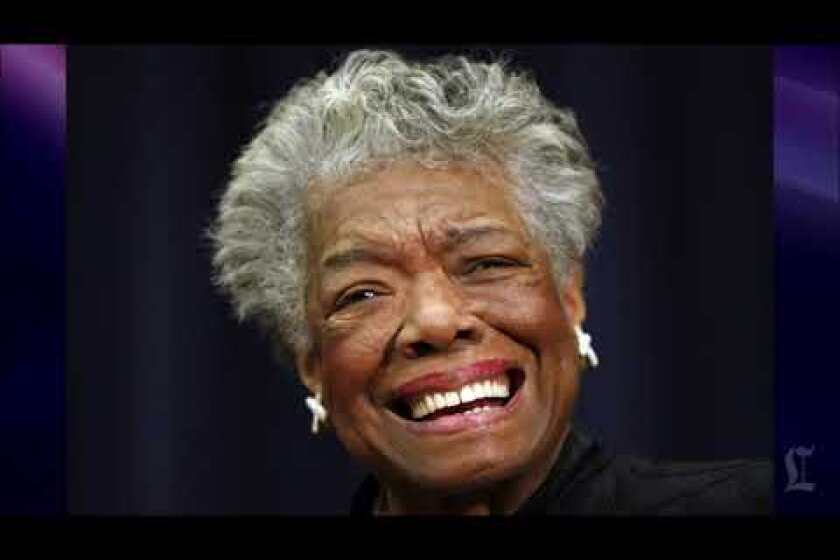Acclaimed poet Maya Angelou dies at 86 Los Angeles Times(01)