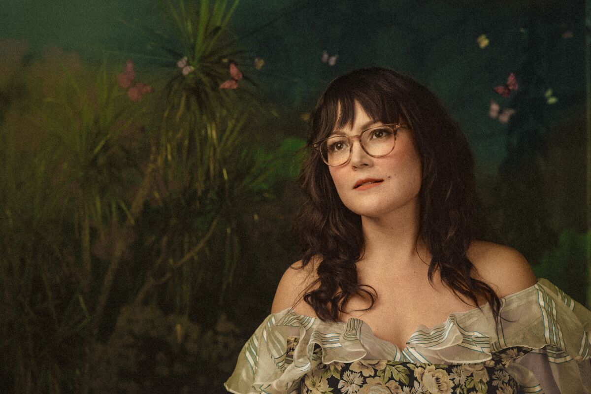 The newest solo album from singer, songwriter and fiddle-player Sara Watkins is "Under the Pepper Tree."