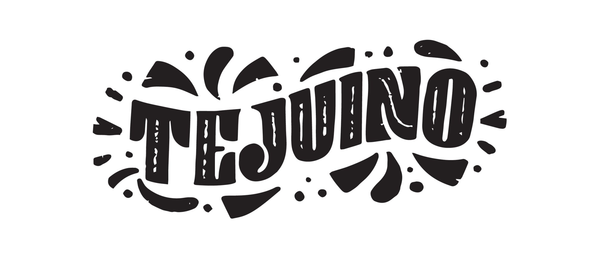 Typography of the word Tejuino
