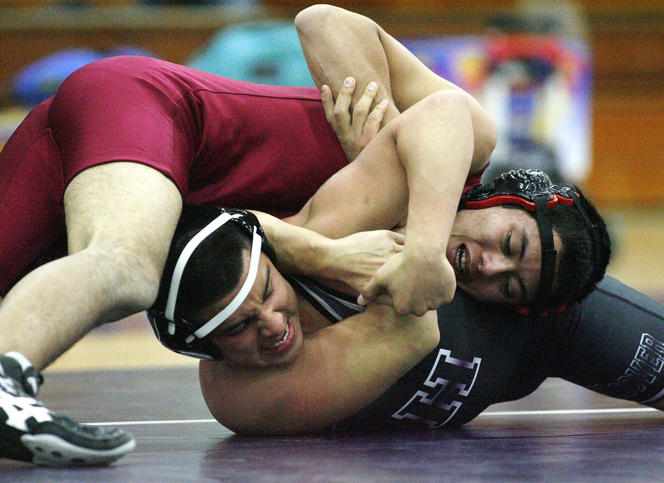 Photo Gallery: Hoover v. La Canada Pacific League wrestling