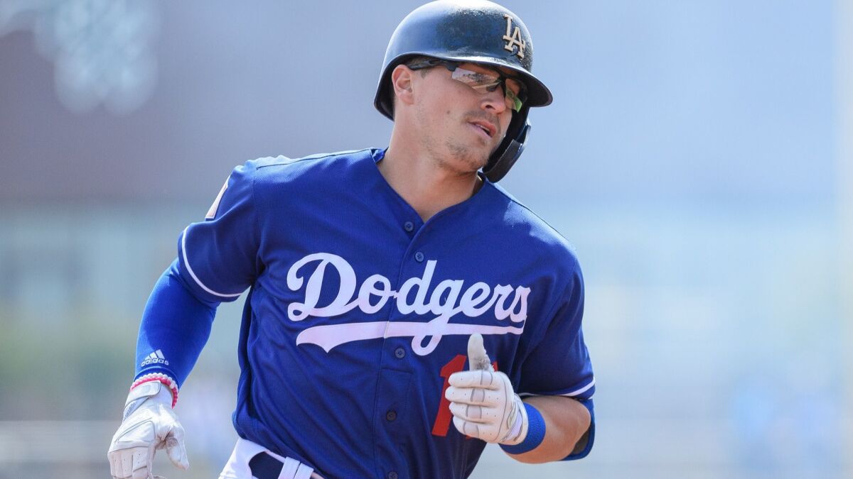 Dodgers Enrique Hernandez Tinkered With His Swing Despite Career Year Los Angeles Times
