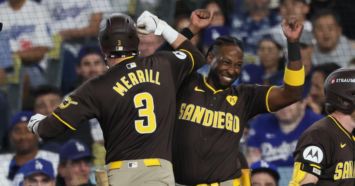 Jurickson Profar sets the tone for Padres in Game 2 win over Dodgers