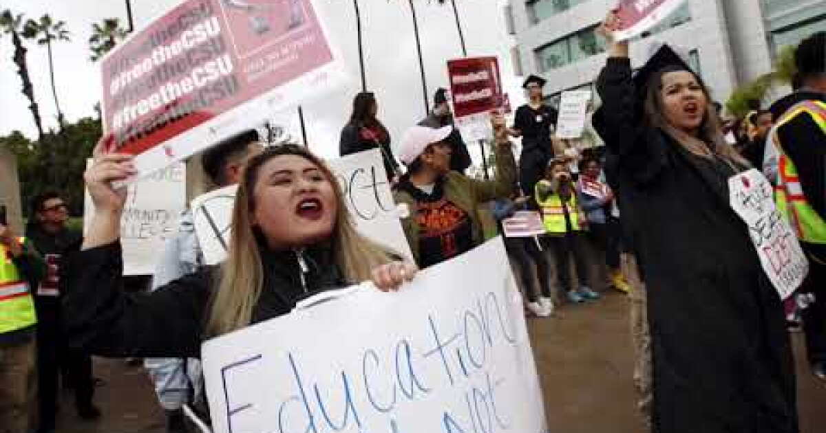 Cal State trustees approve controversial tuition hike - Los Angeles Times
