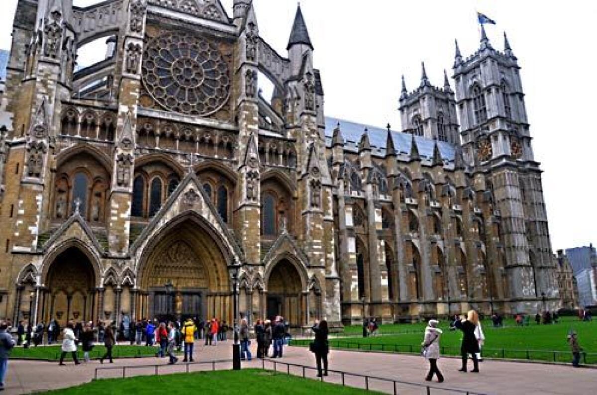 London's Westminster Abbey, venue for the wedding of Prince William and Kate Middleton on April 29, 2011, has been a top London tourist attraction for years.