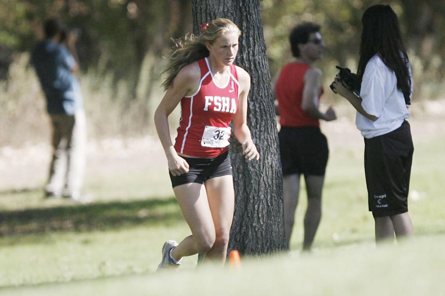 FSHA's Maddie Peterson participates in a meet at Balboa Park in Encino on Thursday, October 4, 2012.