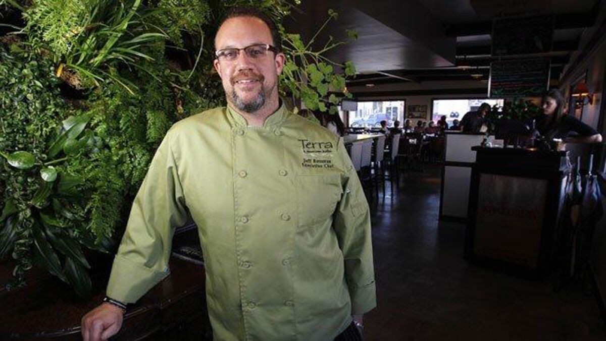  San Diego restaurateur Jeff Rossman at his Terra American Bistro