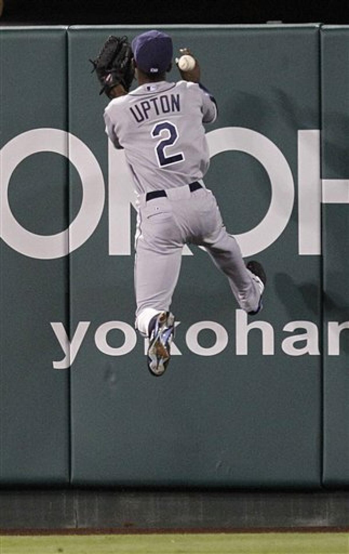 Centerfielder B.J. Upton returns to Tampa Bay Rays